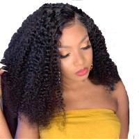 Deniya Curly BOB Brazilian 13*4 Swiss Lace Human Virgin Remy Hair Wig