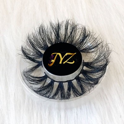 Your own lash brand OEM service mink lashes 3d wholesale vendor premium fluffiest false eye lashes