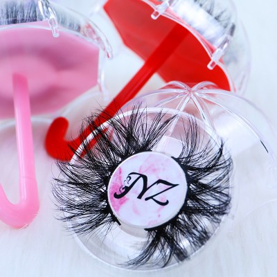 New brand fluffy 15mm 18mm 20mm 25mm 5D mink eyelashes wholesale real mink lashes